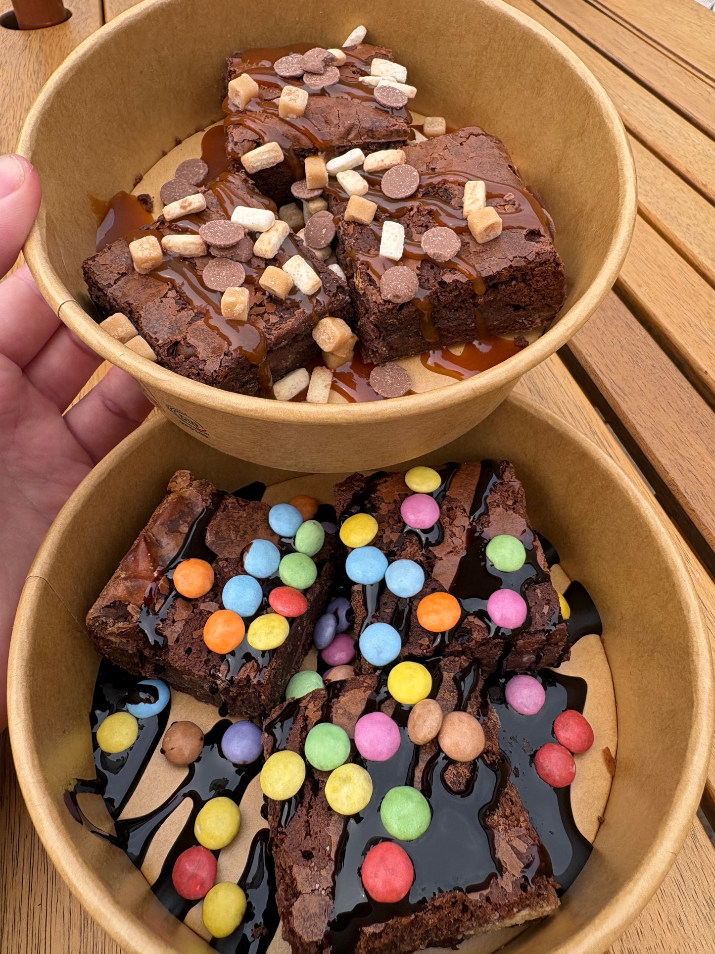Loaded Brownie Bites